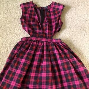Grunge Plaid Dress